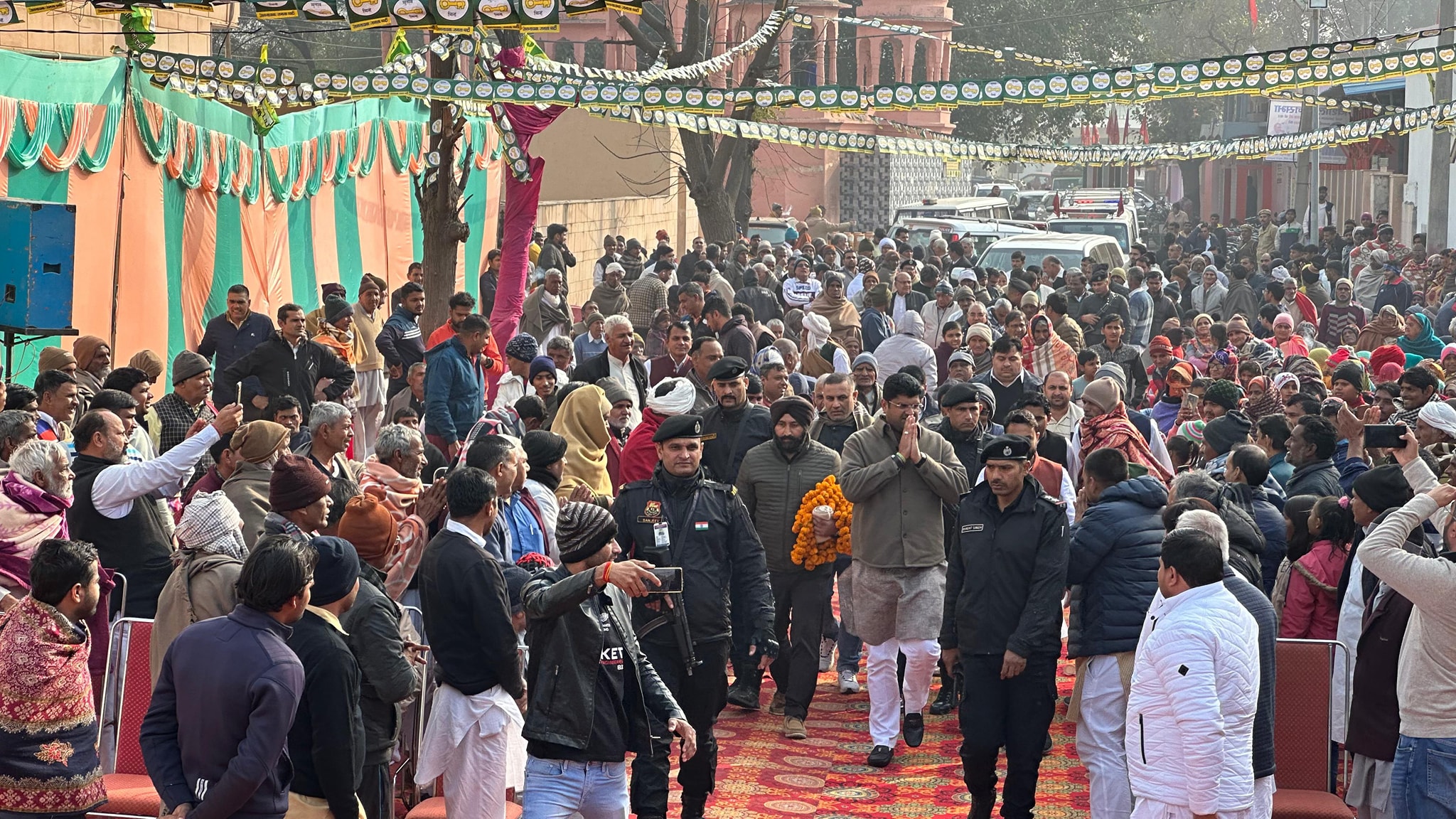 उप मुख्यमंत्री दुष्यंत चौटाला का हिसार दौरा और हवाई यातायात की बढ़ती सुविधाएं